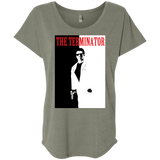 T-Shirts Venetian Grey / X-Small The Terminator Triblend Dolman Sleeve