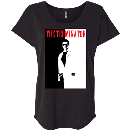 T-Shirts Vintage Black / X-Small The Terminator Triblend Dolman Sleeve