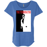 T-Shirts Vintage Royal / X-Small The Terminator Triblend Dolman Sleeve
