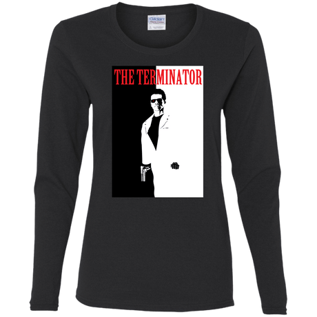 T-Shirts Black / S The Terminator Women's Long Sleeve T-Shirt