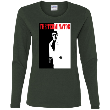 T-Shirts Forest / S The Terminator Women's Long Sleeve T-Shirt