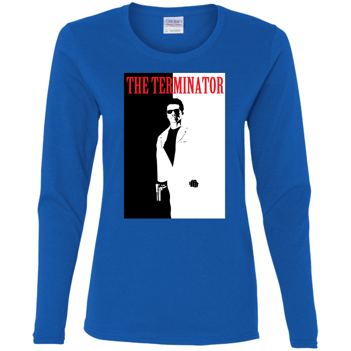 T-Shirts Royal / S The Terminator Women's Long Sleeve T-Shirt