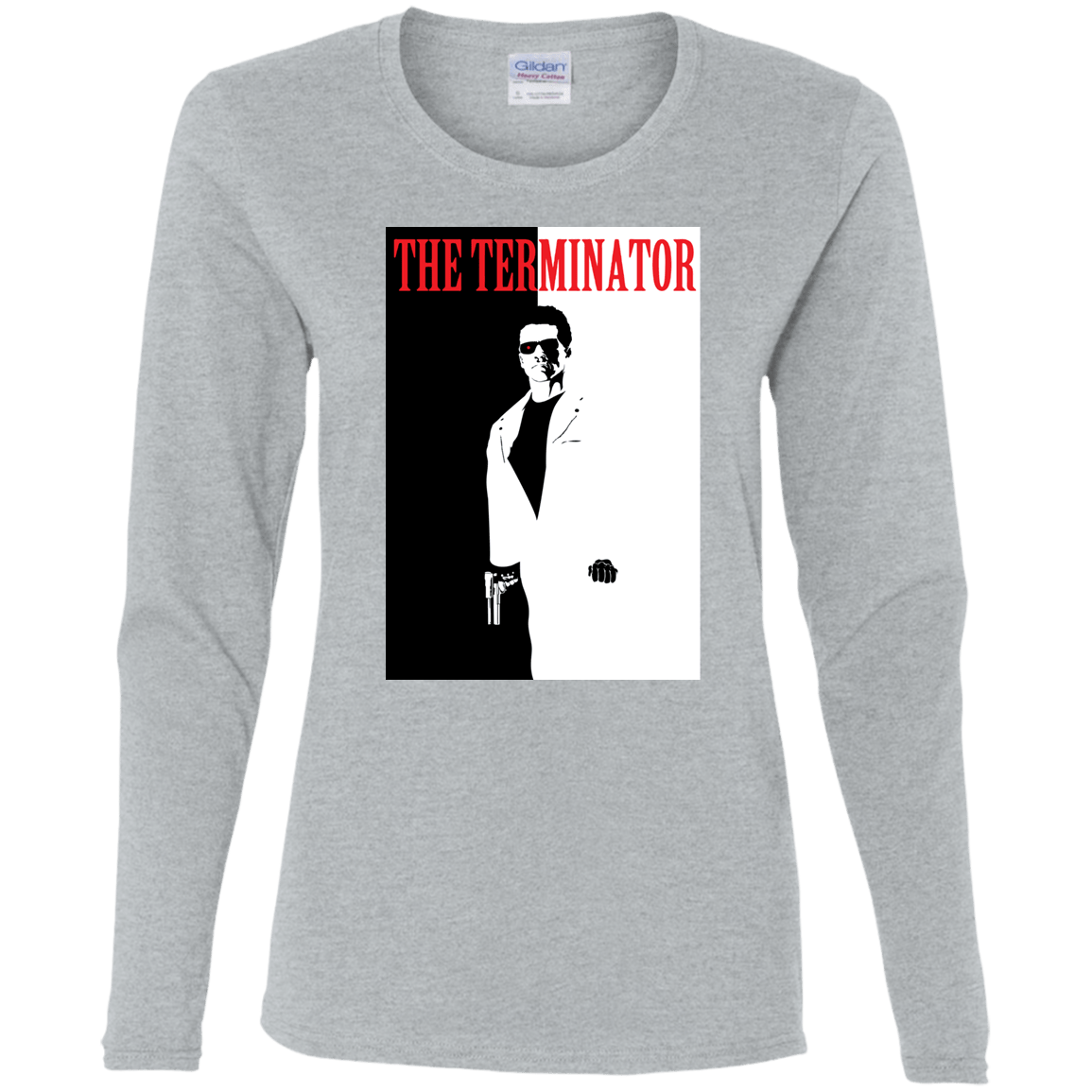 T-Shirts Sport Grey / S The Terminator Women's Long Sleeve T-Shirt