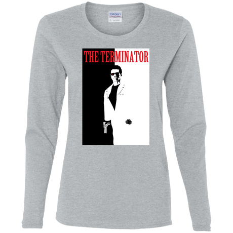 T-Shirts Sport Grey / S The Terminator Women's Long Sleeve T-Shirt