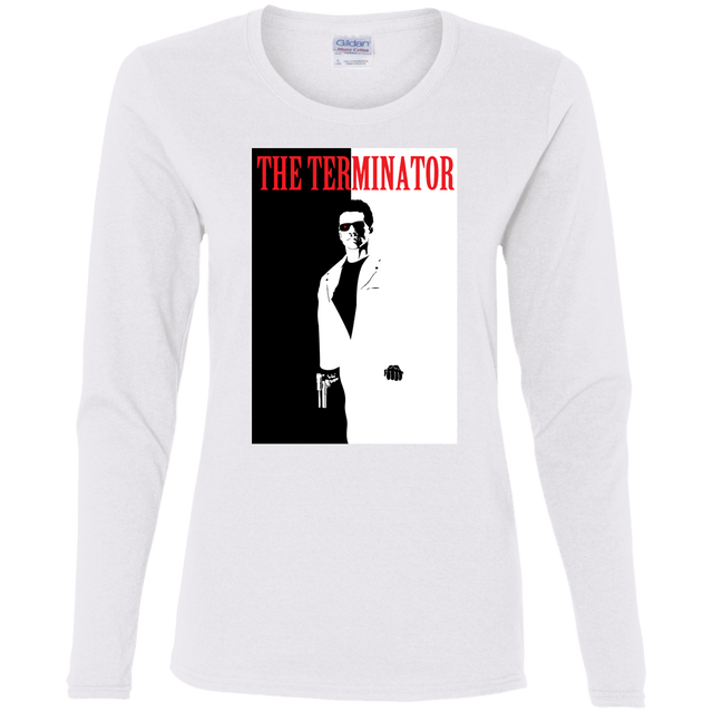 T-Shirts White / S The Terminator Women's Long Sleeve T-Shirt