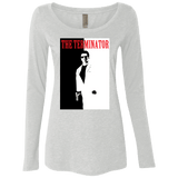 T-Shirts Heather White / S The Terminator Women's Triblend Long Sleeve Shirt