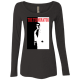 T-Shirts Vintage Black / S The Terminator Women's Triblend Long Sleeve Shirt