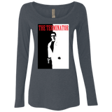 T-Shirts Vintage Navy / S The Terminator Women's Triblend Long Sleeve Shirt