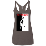 T-Shirts Macchiato / X-Small The Terminator Women's Triblend Racerback Tank