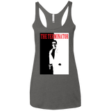 T-Shirts Premium Heather / X-Small The Terminator Women's Triblend Racerback Tank