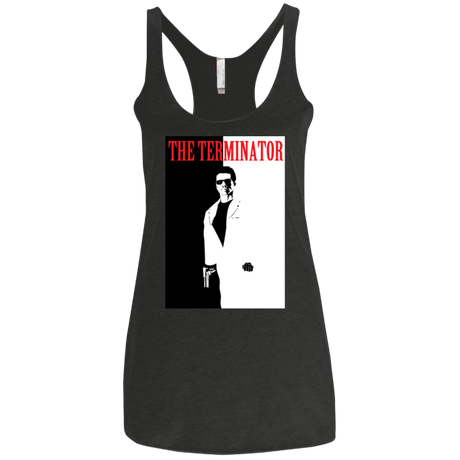 T-Shirts Vintage Black / X-Small The Terminator Women's Triblend Racerback Tank