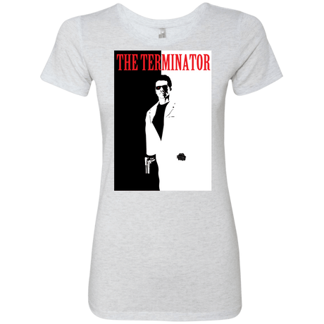 T-Shirts Heather White / S The Terminator Women's Triblend T-Shirt