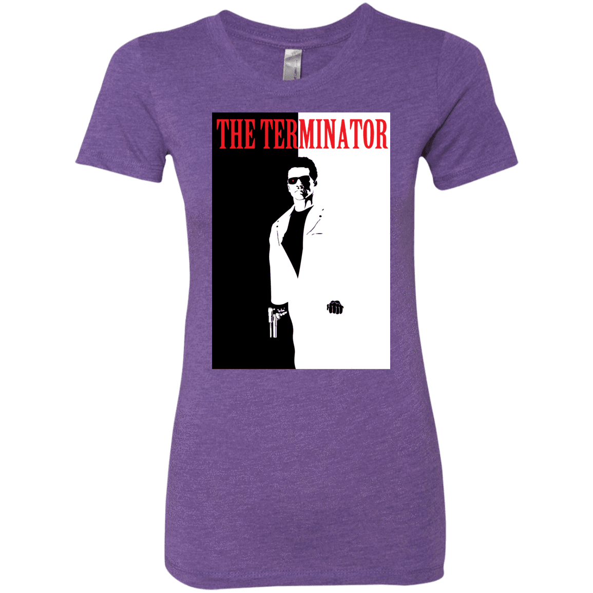T-Shirts Purple Rush / S The Terminator Women's Triblend T-Shirt