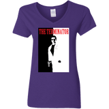 T-Shirts Purple / S The Terminator Women's V-Neck T-Shirt