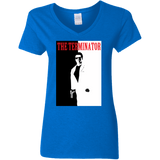 T-Shirts Royal / S The Terminator Women's V-Neck T-Shirt