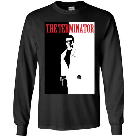 T-Shirts Black / YS The Terminator Youth Long Sleeve T-Shirt