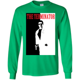 T-Shirts Irish Green / YS The Terminator Youth Long Sleeve T-Shirt