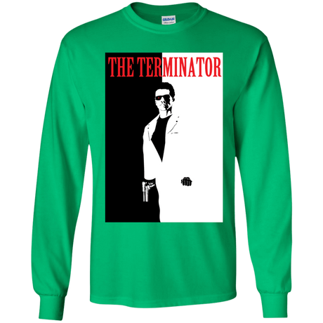 T-Shirts Irish Green / YS The Terminator Youth Long Sleeve T-Shirt