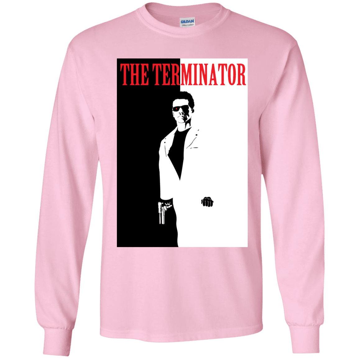 T-Shirts Light Pink / YS The Terminator Youth Long Sleeve T-Shirt