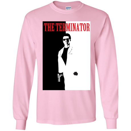 T-Shirts Light Pink / YS The Terminator Youth Long Sleeve T-Shirt