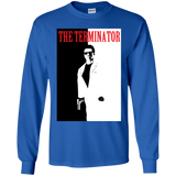 T-Shirts Royal / YS The Terminator Youth Long Sleeve T-Shirt