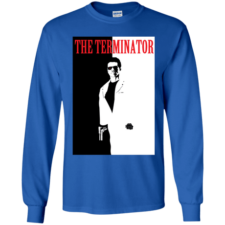 T-Shirts Royal / YS The Terminator Youth Long Sleeve T-Shirt