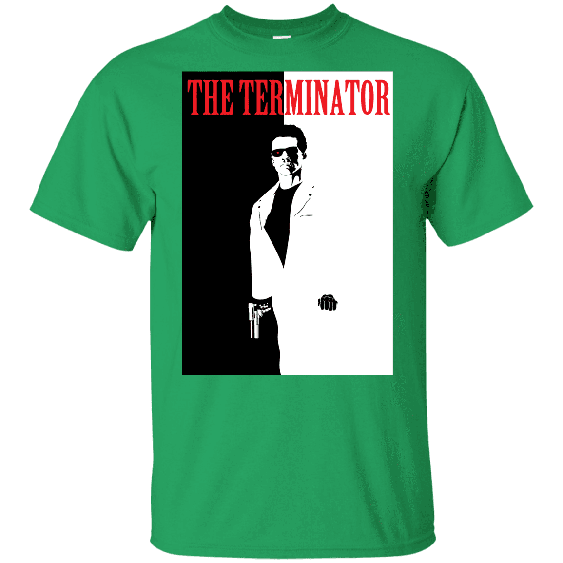 T-Shirts Irish Green / YXS The Terminator Youth T-Shirt