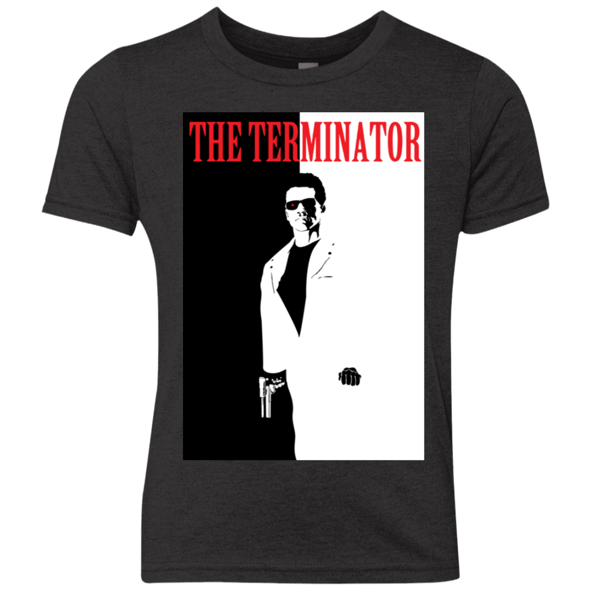 T-Shirts Vintage Black / YXS The Terminator Youth Triblend T-Shirt