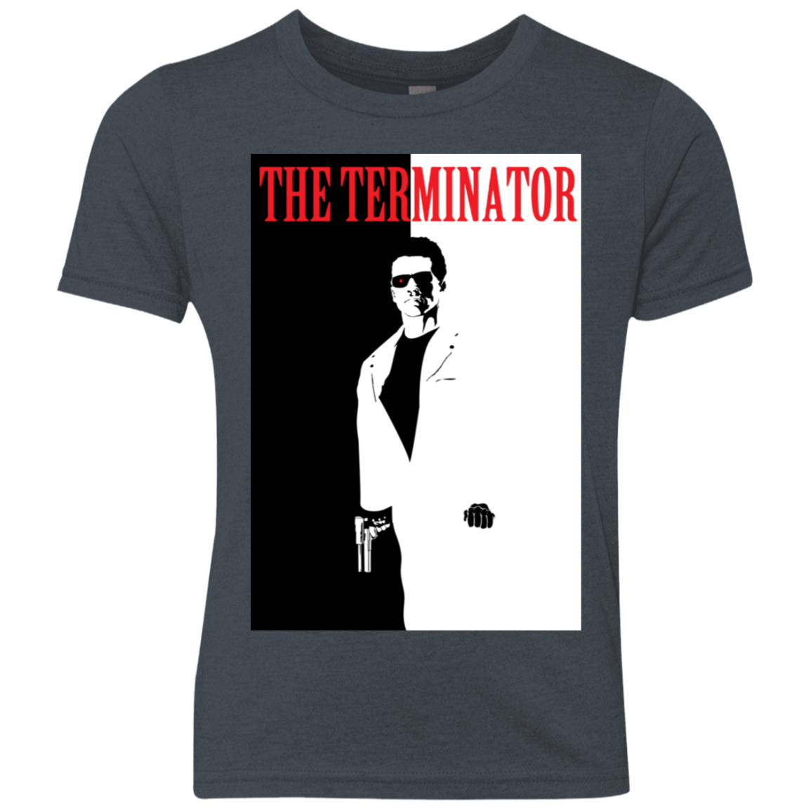 T-Shirts Vintage Navy / YXS The Terminator Youth Triblend T-Shirt