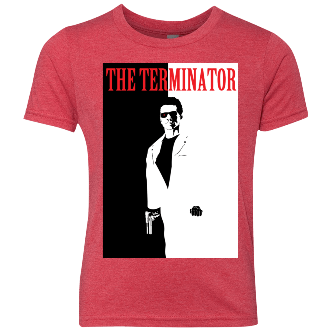 T-Shirts Vintage Red / YXS The Terminator Youth Triblend T-Shirt