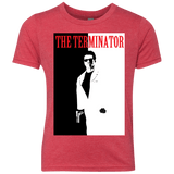 T-Shirts Vintage Red / YXS The Terminator Youth Triblend T-Shirt