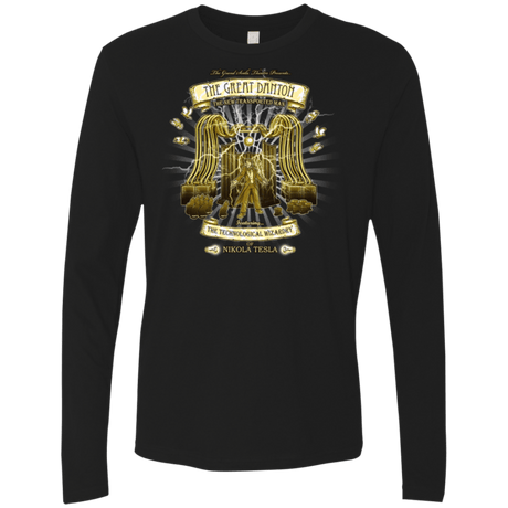 T-Shirts Black / Small The Teslige Men's Premium Long Sleeve