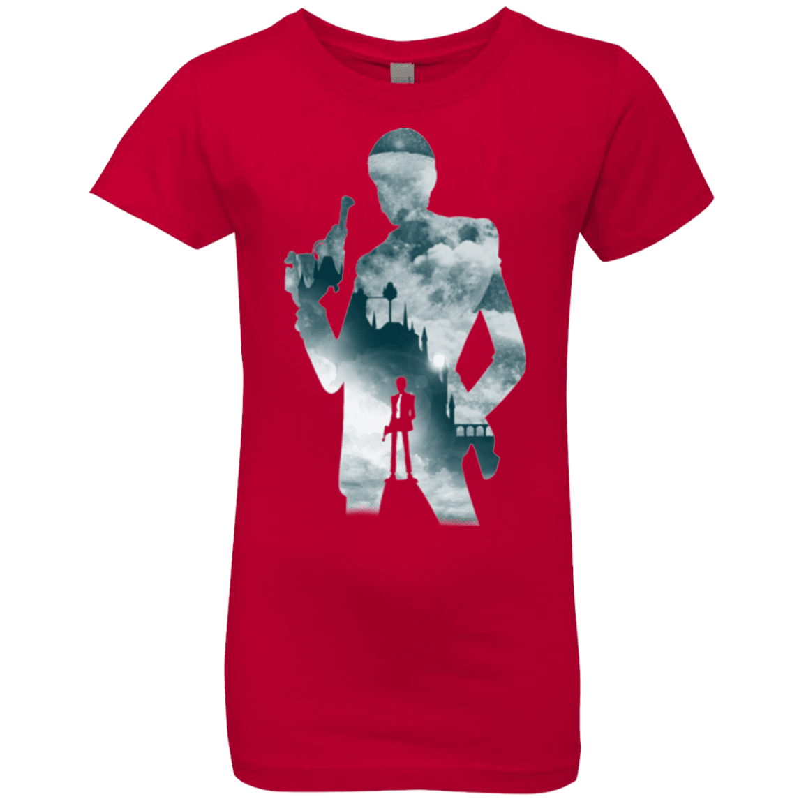 T-Shirts Red / YXS The Thief and the Castle Girls Premium T-Shirt