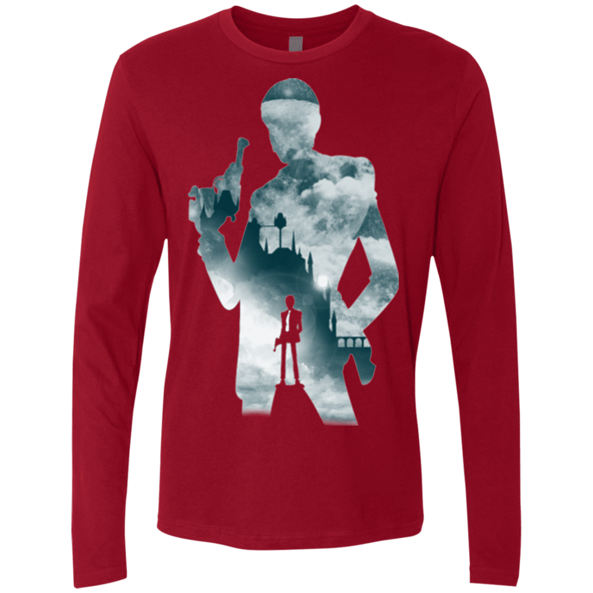 T-Shirts Cardinal / Small The Thief and the Castle Men's Premium Long Sleeve