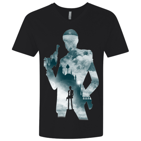 T-Shirts Black / X-Small The Thief and the Castle Men's Premium V-Neck