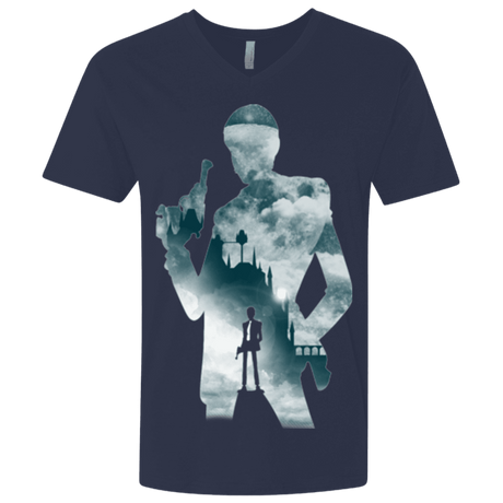 T-Shirts Midnight Navy / X-Small The Thief and the Castle Men's Premium V-Neck