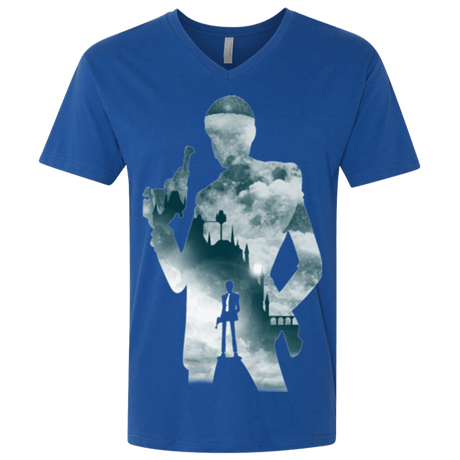 T-Shirts Royal / X-Small The Thief and the Castle Men's Premium V-Neck