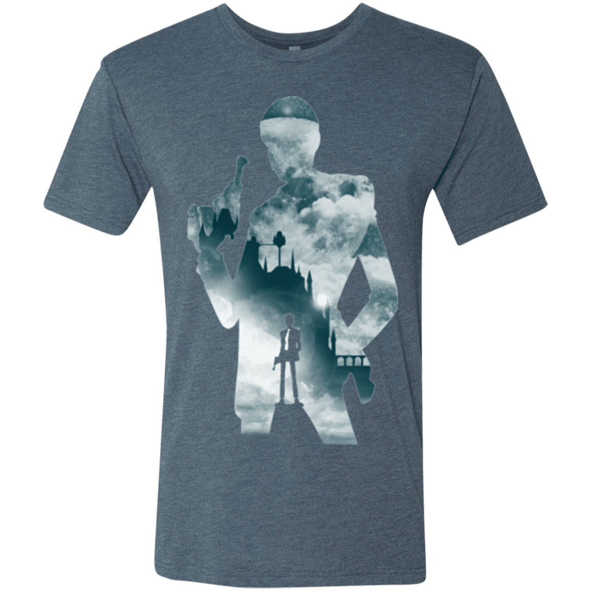 T-Shirts Indigo / Small The Thief and the Castle Men's Triblend T-Shirt