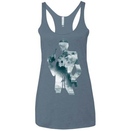 T-Shirts Indigo / X-Small The Thief and the Castle Women's Triblend Racerback Tank