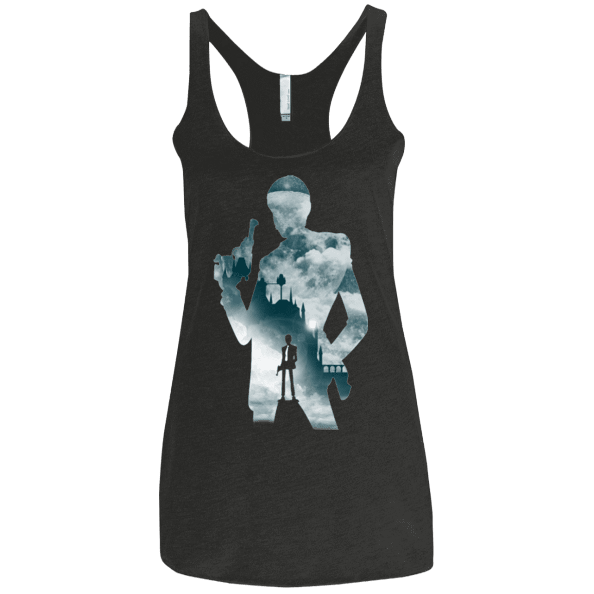 T-Shirts Vintage Black / X-Small The Thief and the Castle Women's Triblend Racerback Tank