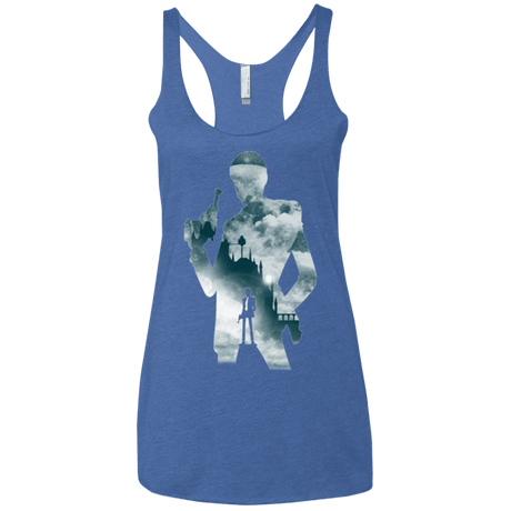 T-Shirts Vintage Royal / X-Small The Thief and the Castle Women's Triblend Racerback Tank