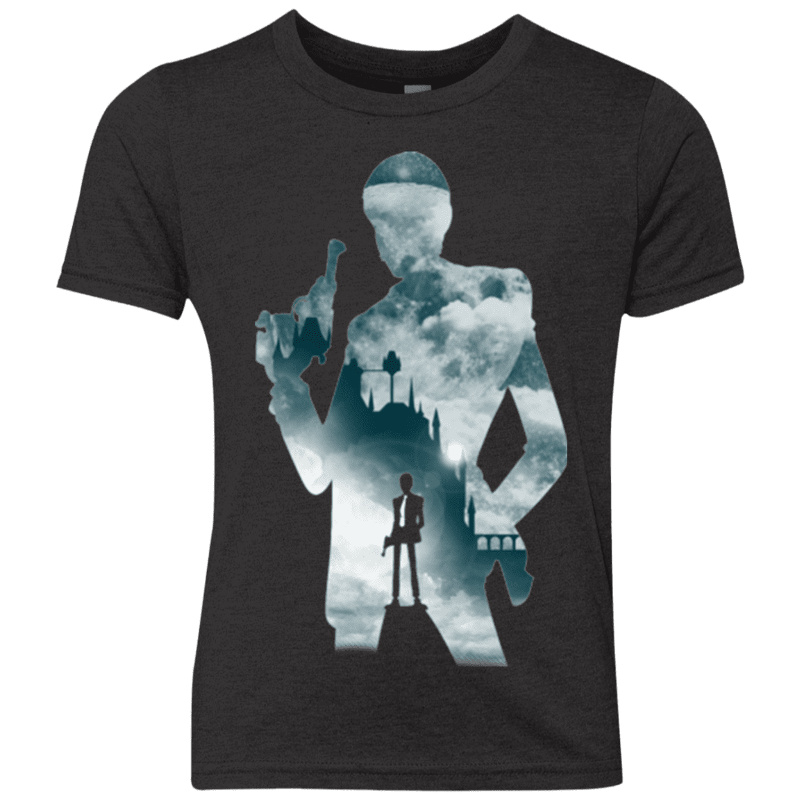 T-Shirts Vintage Black / YXS The Thief and the Castle Youth Triblend T-Shirt
