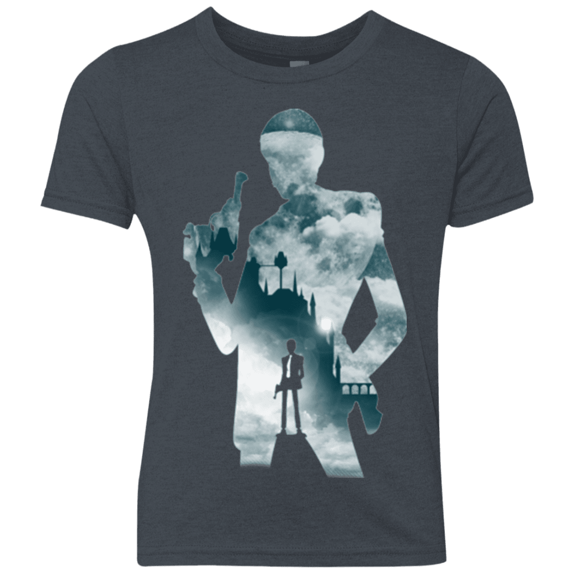 T-Shirts Vintage Navy / YXS The Thief and the Castle Youth Triblend T-Shirt