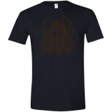 T-Shirts Black / X-Small The Three Hallows Men's Semi-Fitted Softstyle