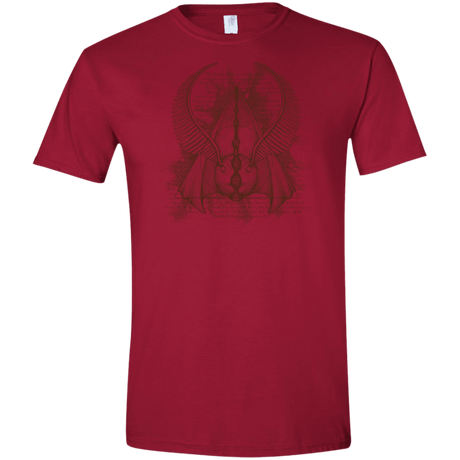 T-Shirts Cardinal Red / S The Three Hallows Men's Semi-Fitted Softstyle