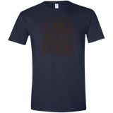 T-Shirts Navy / X-Small The Three Hallows Men's Semi-Fitted Softstyle