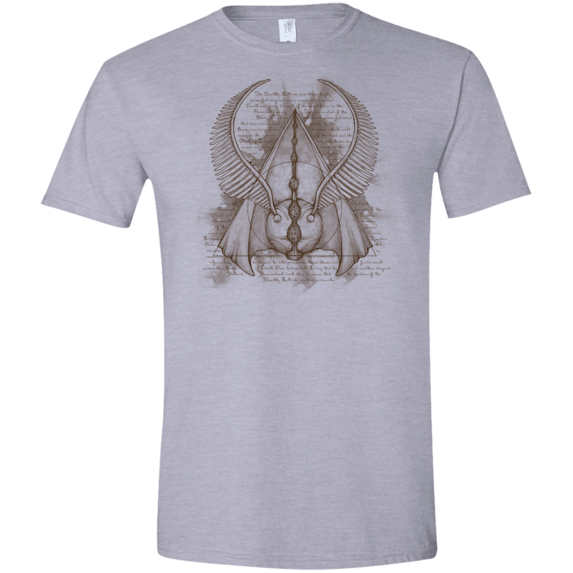 T-Shirts Sport Grey / X-Small The Three Hallows Men's Semi-Fitted Softstyle