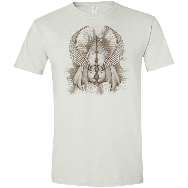 T-Shirts White / X-Small The Three Hallows Men's Semi-Fitted Softstyle