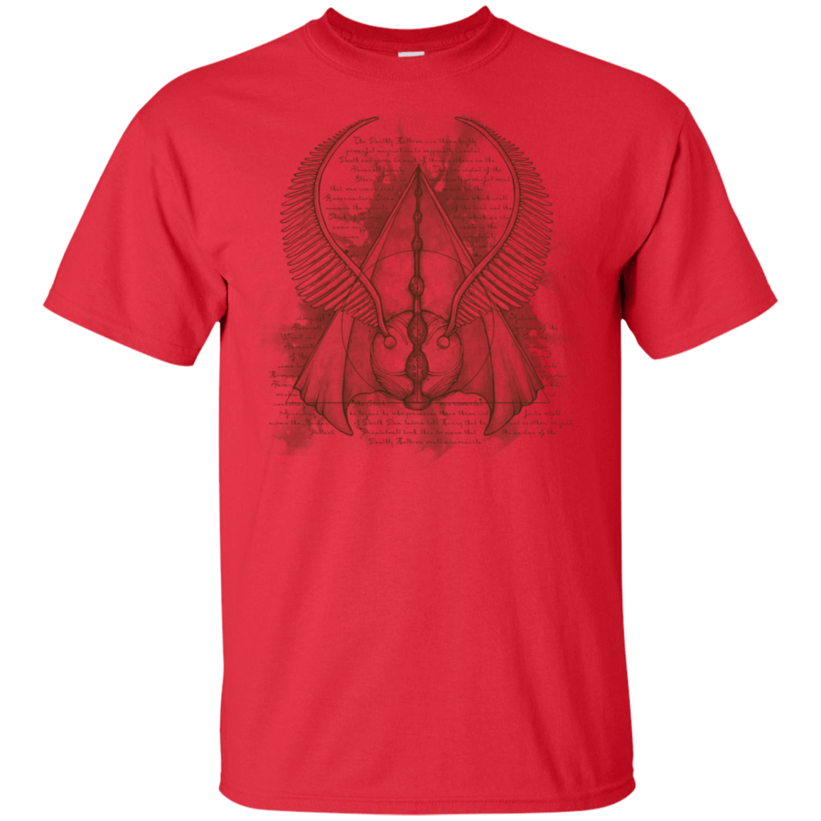 T-Shirts Red / S The Three Hallows T-Shirt