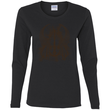 T-Shirts Black / S The Three Hallows Women's Long Sleeve T-Shirt